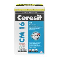 Клей для плитки Ceresit CM 16, 25 кг