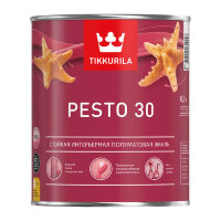 Краска алкидная Tikkurila Euro Pesto 30 A полуматовая (0,9 л)