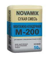 Сухая смесь Универсальная М200 Новамикс 50 кг