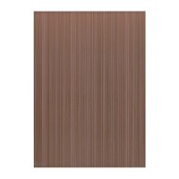 Плитка настенная Березакерамика Ретро, коричневая, 250х350х8 мм