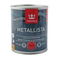 Краска по ржавчине Tikkurila METALLISTA C, глянцевая (2,5 л)