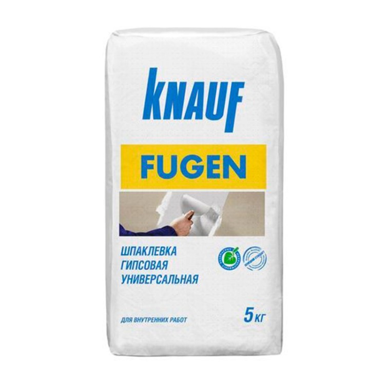 Шпаклевка гипсовая Knauf Fugen, универсальная, 5 кг