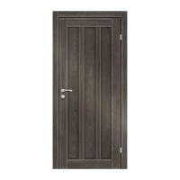 Полотно дверное Olovi Колорадо, глухое, дуб графит, б/п, б/ф (900х2000х35 мм)