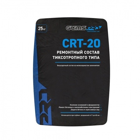 Ремонтная смесь GLIMS®PRO CRT-20 тиксотропного типа 25 кг