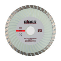 Диск алмазный Biber 70293 Супер-Турбо Профи 125 мм