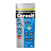 Затирка Ceresit CE 33 S №07, серый, 2 кг