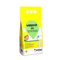 Шпаклевка финишная Weber Vetonit KR для сухих помещений, 5 кг