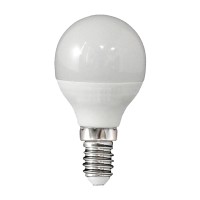 Лампа светодиодная LED E14, шар P45, 10Вт, 4000К, хол. белый свет