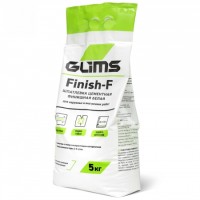Шпатлевка финишная GLIMS®Finish-F на основе белого цемента 5 кг