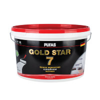 Краска акрилатная Pufas GOLD STAR 7 мат. Основа D мороз. (9 л)