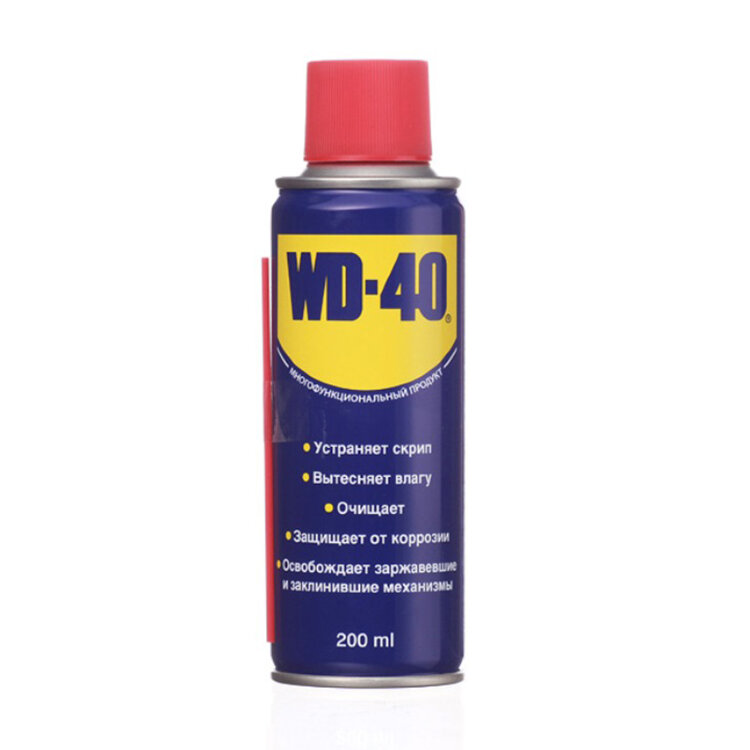 Смазка универсальная проникающая WD-40 (0,2 л)
