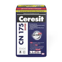 Самовыравнивающаяся смесь Ceresit CN 175 универсальная, 25 кг