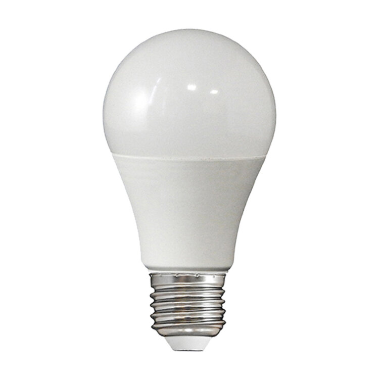 Лампа светодиодная LED E27, груша А60, 11Вт, 6500К, хол. дневной свет