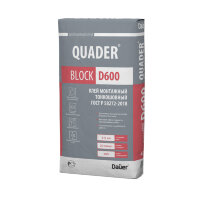 Клей монтажный тонкошовный Dauer Quader Block D600, 40 кг