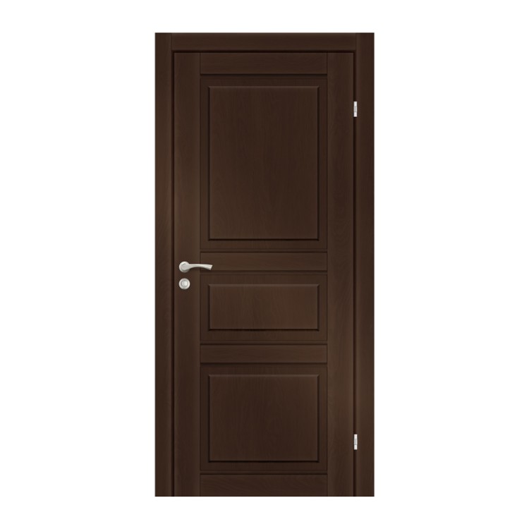 Полотно дверное Olovi Вермонт, глухое, дуб луго темный, б/п, б/ф (900х2000х34 мм)