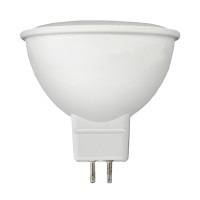 Лампа светодиодная LED GU5.3, 7Вт, 2700К, матовая, теплый белый свет