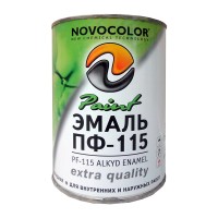 Эмаль Novocolor ГОСТ ПФ-115, зелёная (0,9 кг)