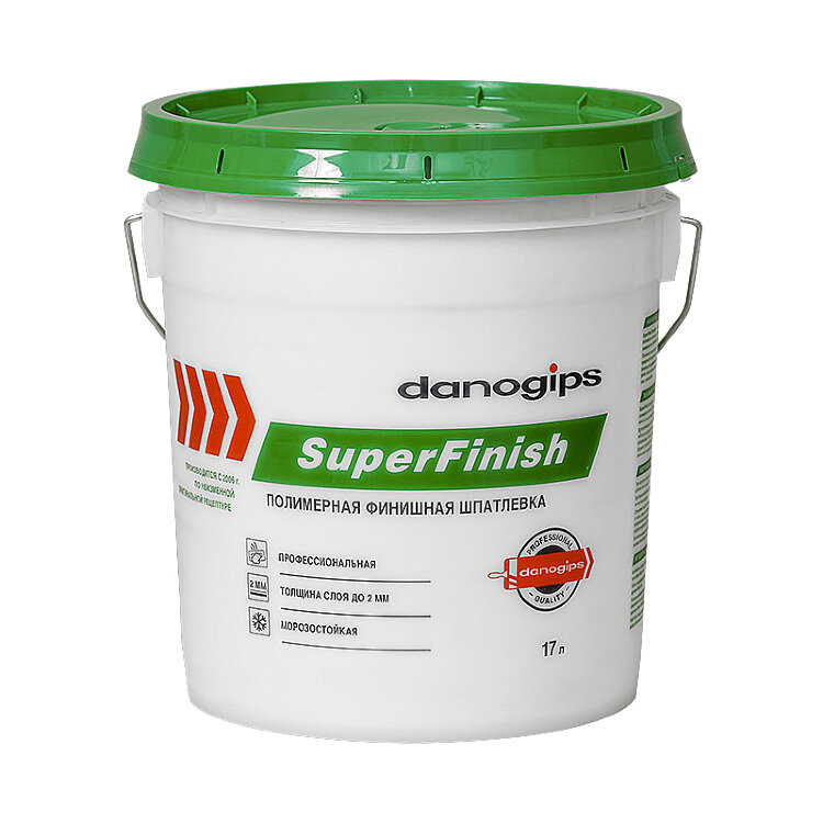 Шпаклевка готовая Danogips SuperFinish (28 кг)