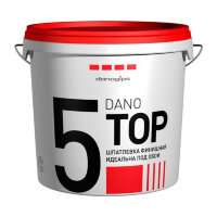 Финишная готовая полимерная шпаклевка Danogips Dano Top 5 (10 л)